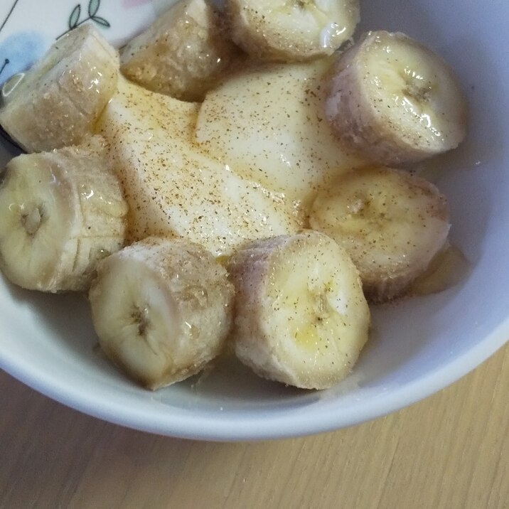 完熟バナナヨーグルト☆